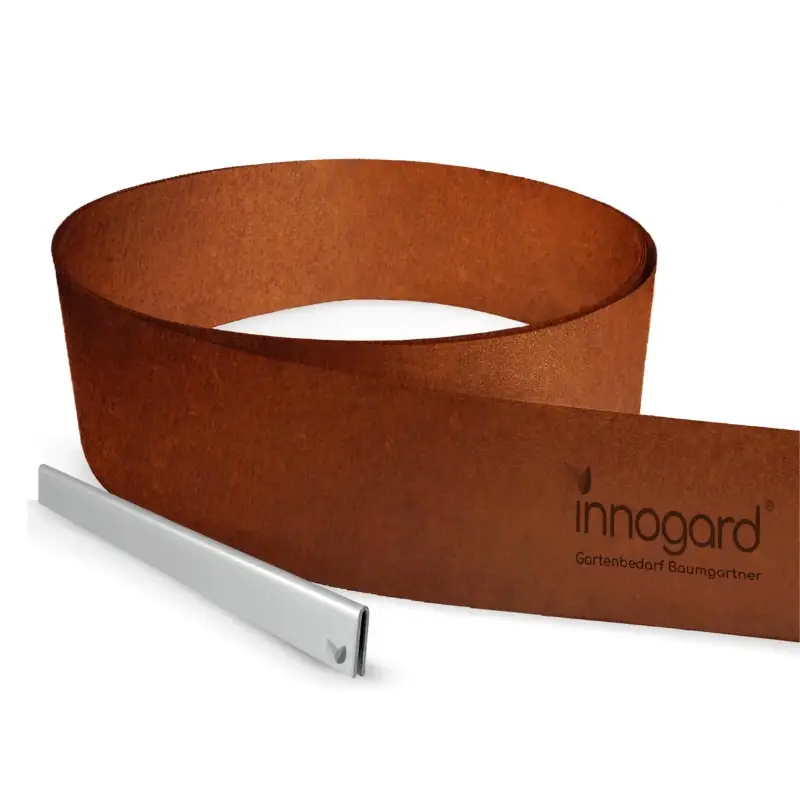 Rasenkantenband Corten 15cm x 0,1 cm - Länge: 10 m